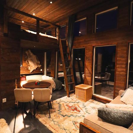 Reindeer River Lights Lodge Kiruna Exterior photo