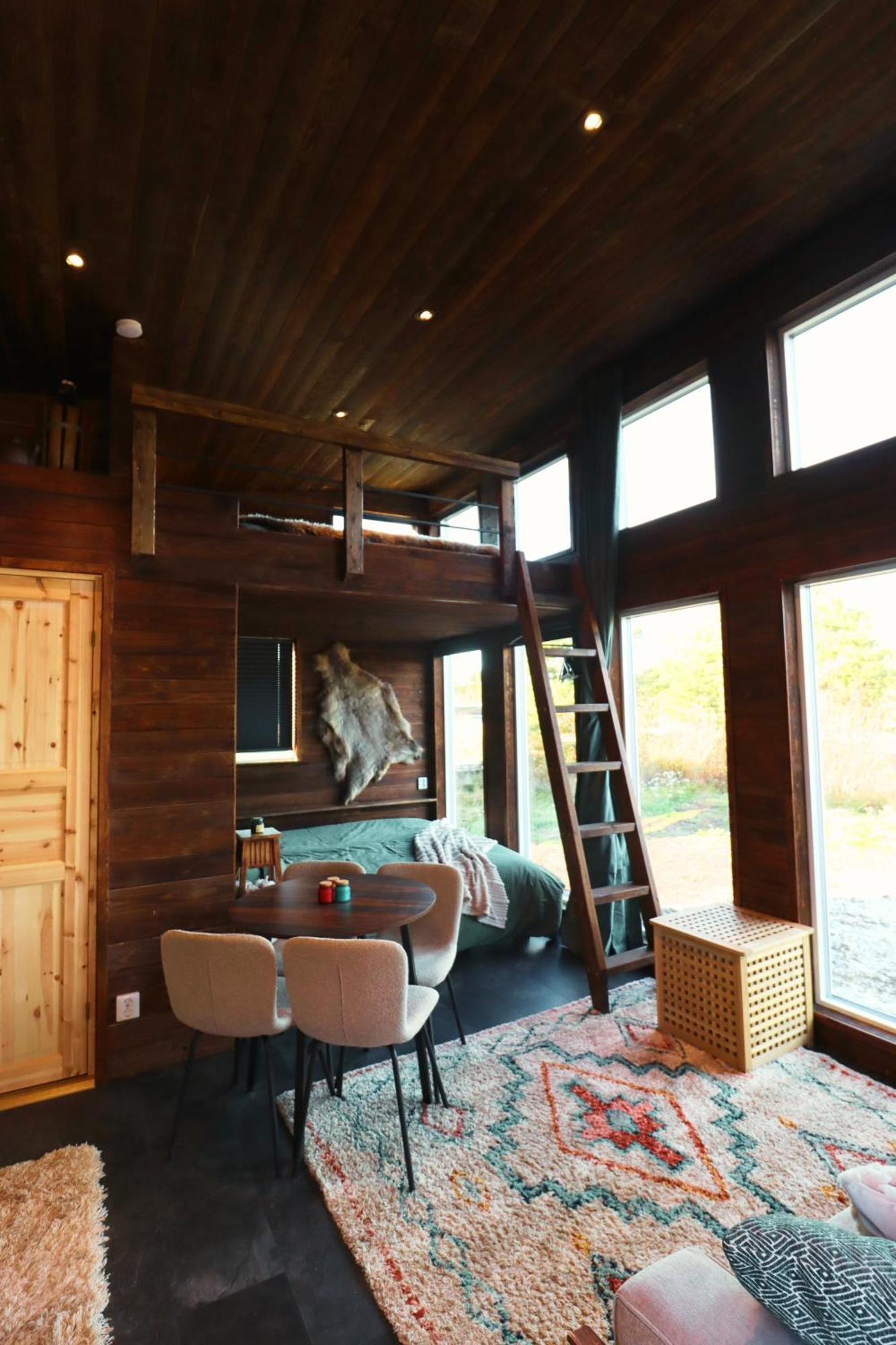 Reindeer River Lights Lodge Kiruna Exterior photo